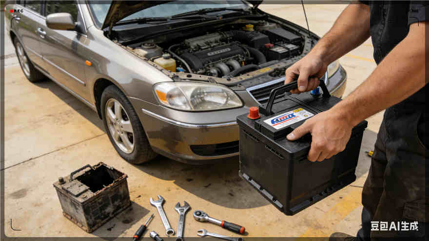 井冈山汽车换电瓶电话【案例】